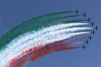 Frecce Tricolori North America tour