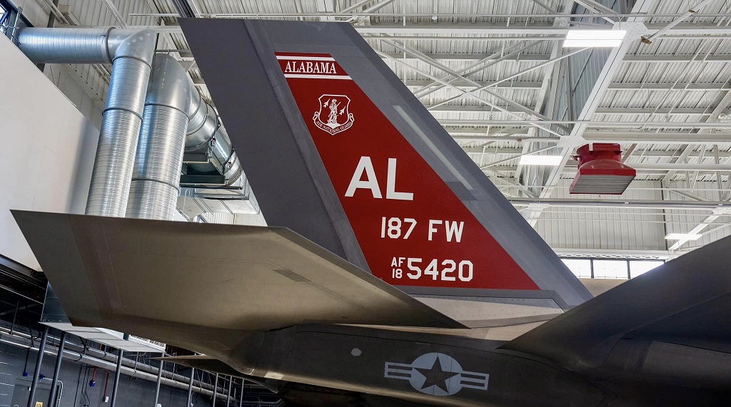 Alabama ANG Continues Red Tail Legacy With F-35 - The Aviationist