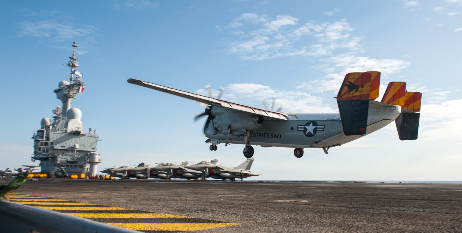 USN Pilot Recalls C-2A Greyhound Ops Aboard French Charles de Gaulle ...