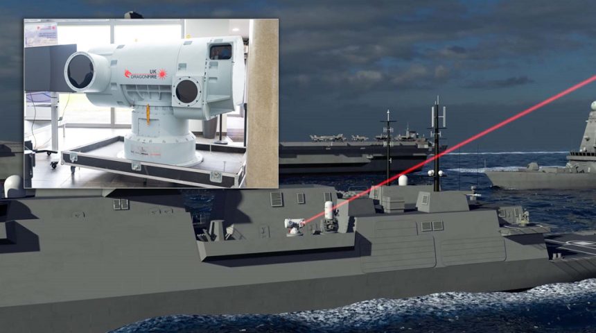 DragonFire Laser Weapon Will Equip Royal Navy Warships From 2027 - The ...