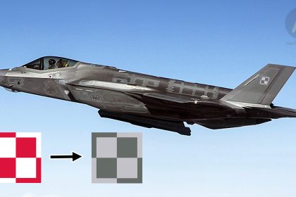 F-35 Polish Air Force checkerboard