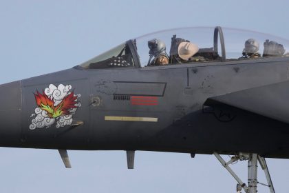 Final Six F-15Es Return From Jordan With Nose Arts And Drone Kill ...