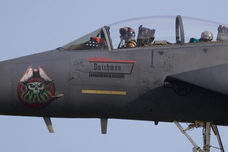 Final Six F-15Es Return From Jordan With Nose Arts And Drone Kill ...