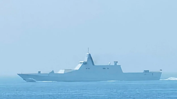 China Stealth Warship