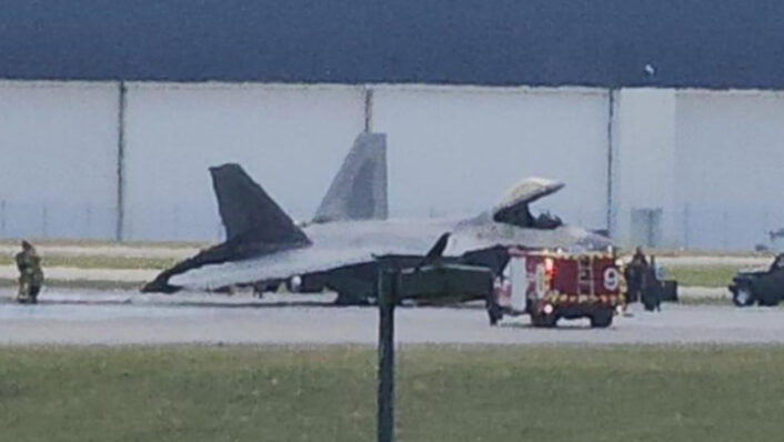 F-22 mishap Savannah