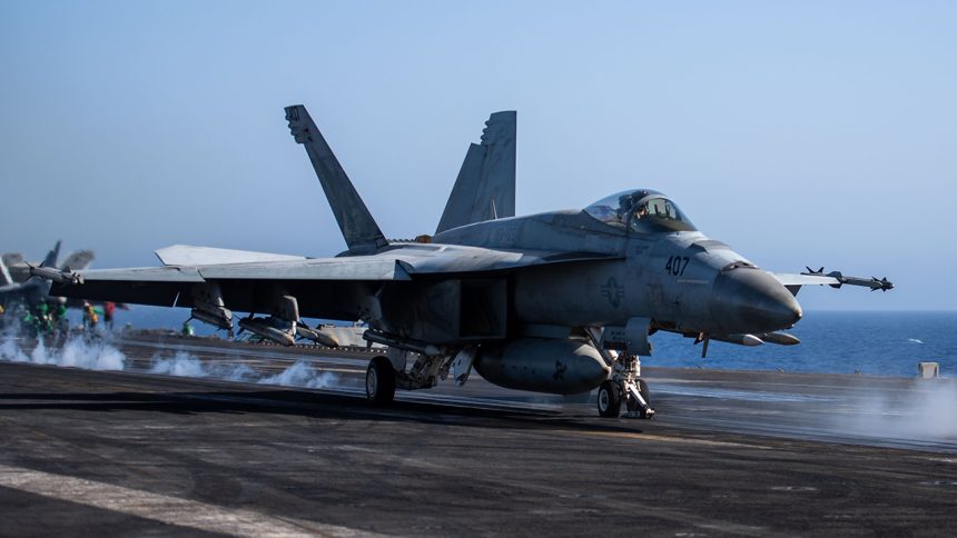 F/A-18E air-to-air missiles