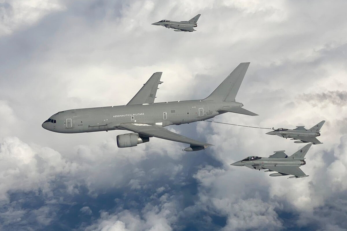 Italian Air Force F-35s Flew In Full 