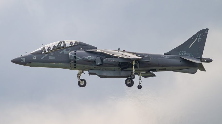 End Of An Era: MCAS Cherry Point Hosts Final USMC AV-8B Harrier II Demo ...