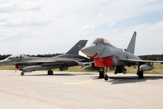 RAF Typhoons Poland