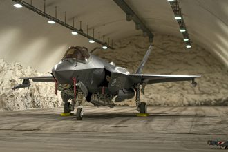 F-35 mountain hangar