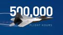 500,000 Flight Hours F-22