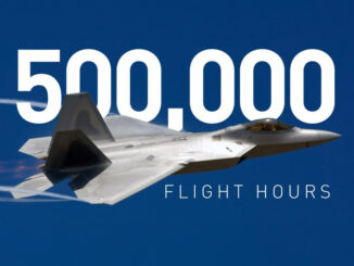 500,000 Flight Hours F-22