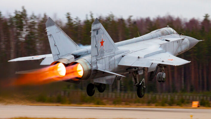 MiG-31 downing