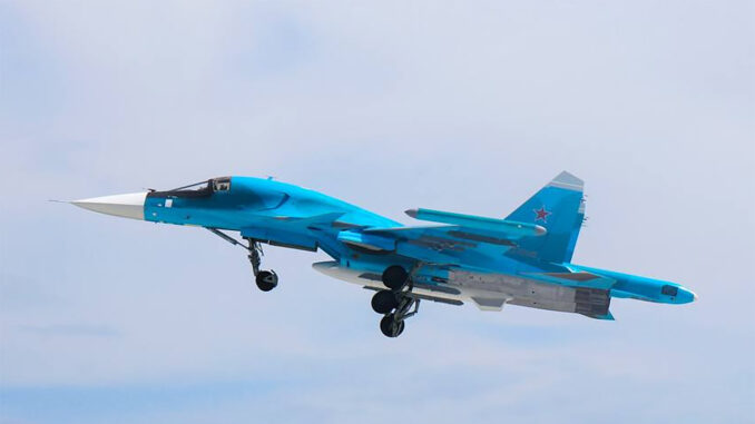 New Batch Of Su-34 Fullback Jets Delivered To Russian Air Force As ...