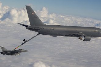 F-16 KC-46 incident