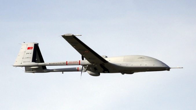 The TB-3 in flight. (Image credit: Baykar)
