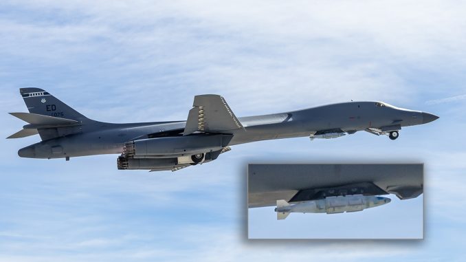 U.S. Air Force Demonstrates New Modular Weapons Pylon On The B-1B ...