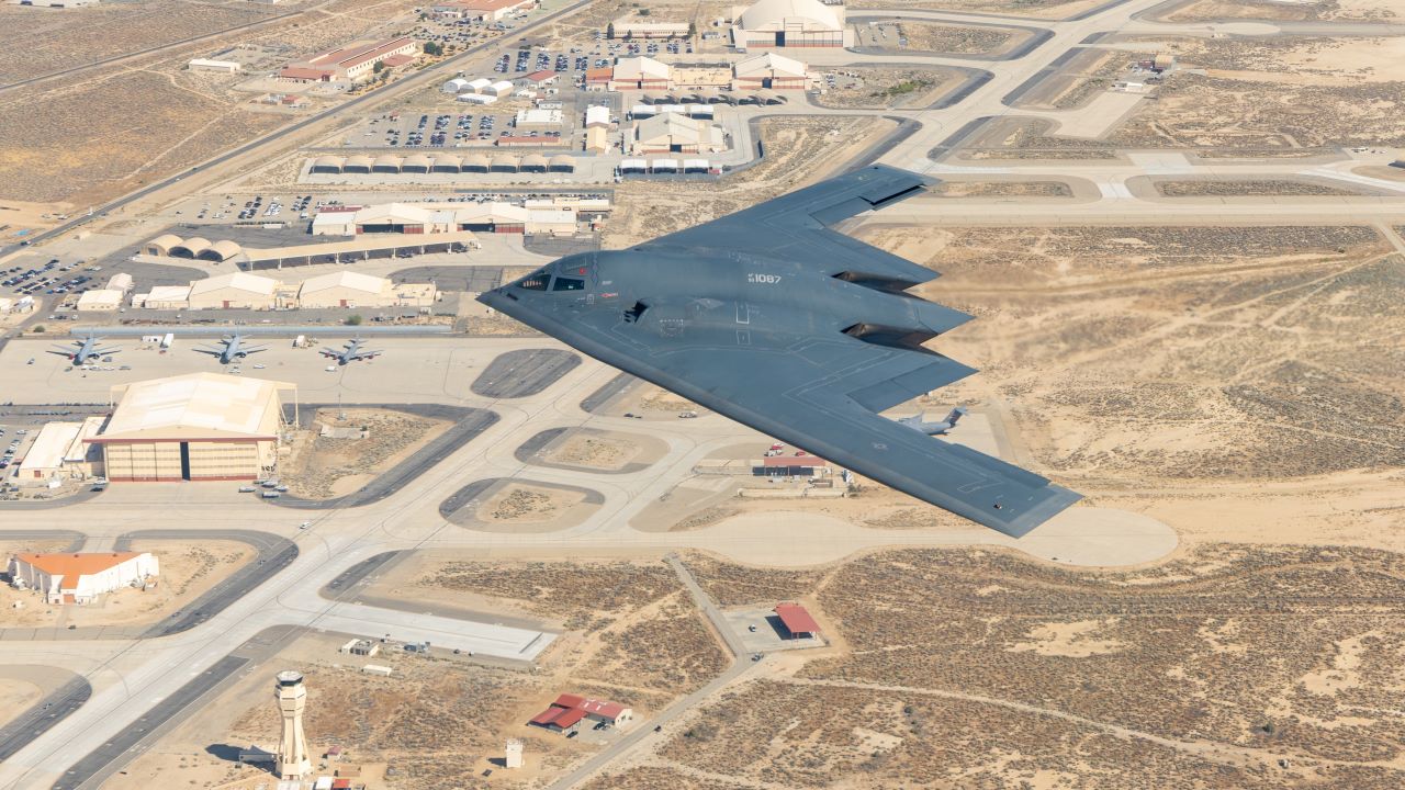 B-2 Spirit Stealth Bomber Returns to Edwards AFB for Major Upgrade on 35th Anniversary of First Flight