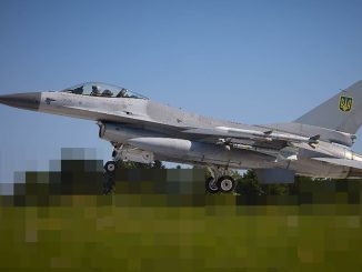 First Ukrainian F-16