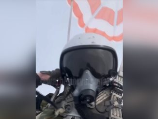 Russian pilot eject