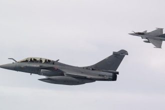 Rafale collided