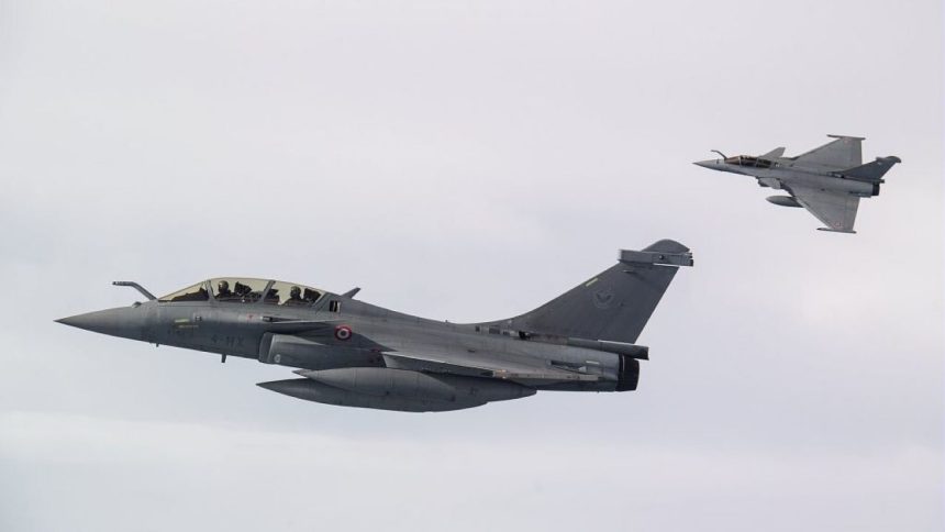 Rafale collided