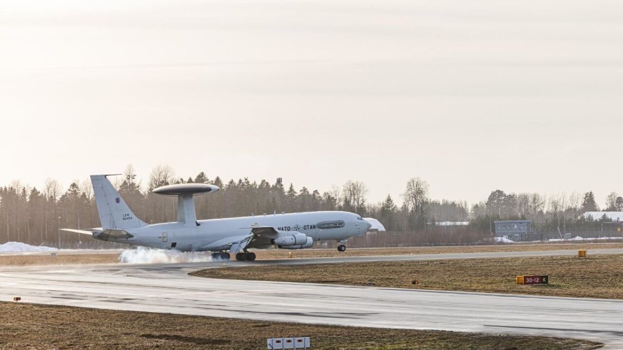 NATO’s E-3 Sentry AWACS are Now Operating from Norway’s Rygge Air Base