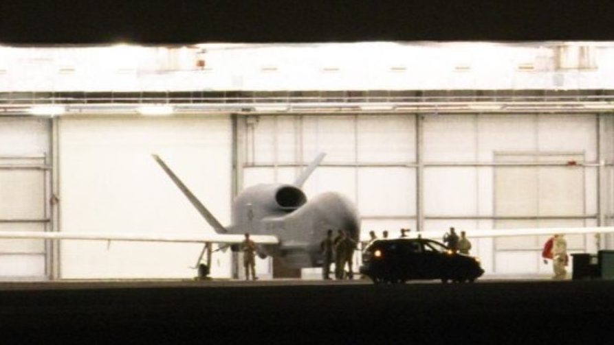 U.S. RQ-4 Global Hawk Drone Lands in UK for the First Time to Temporarily Operate from RAF Fairford