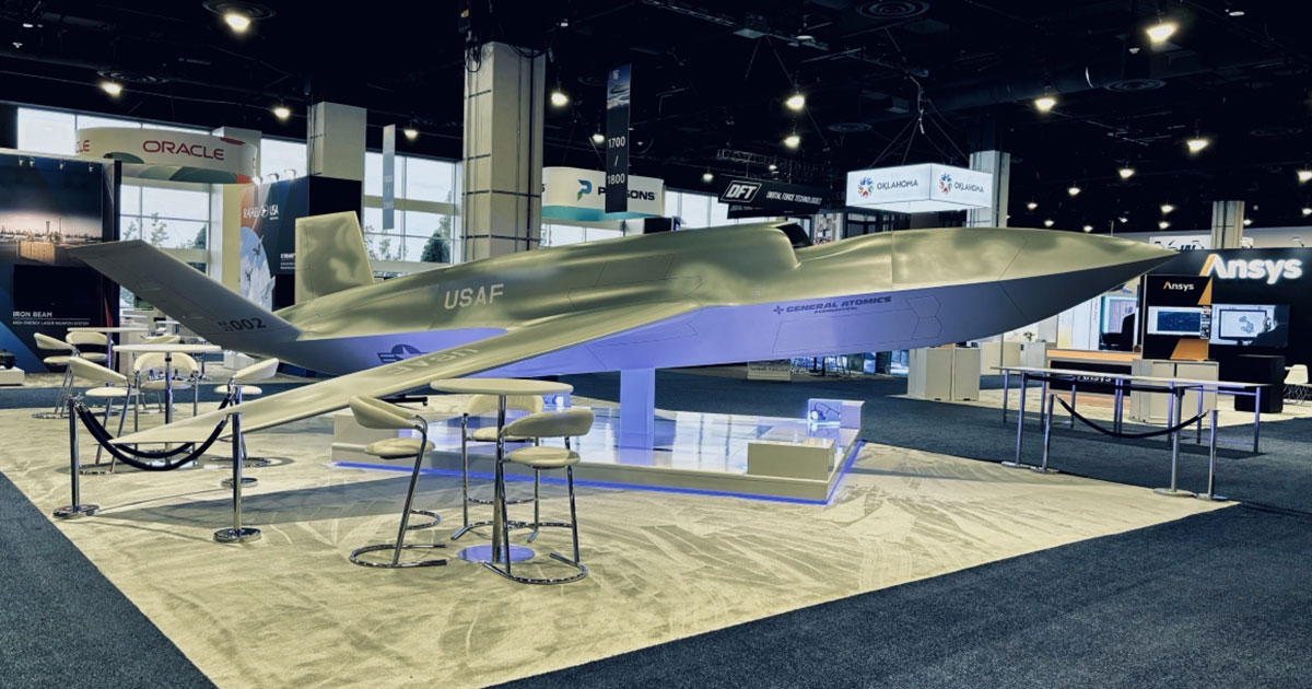 Anduril And General Atomics Showcase Collaborative Combat Aircraft Mockups