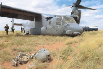 CV-22B mishap