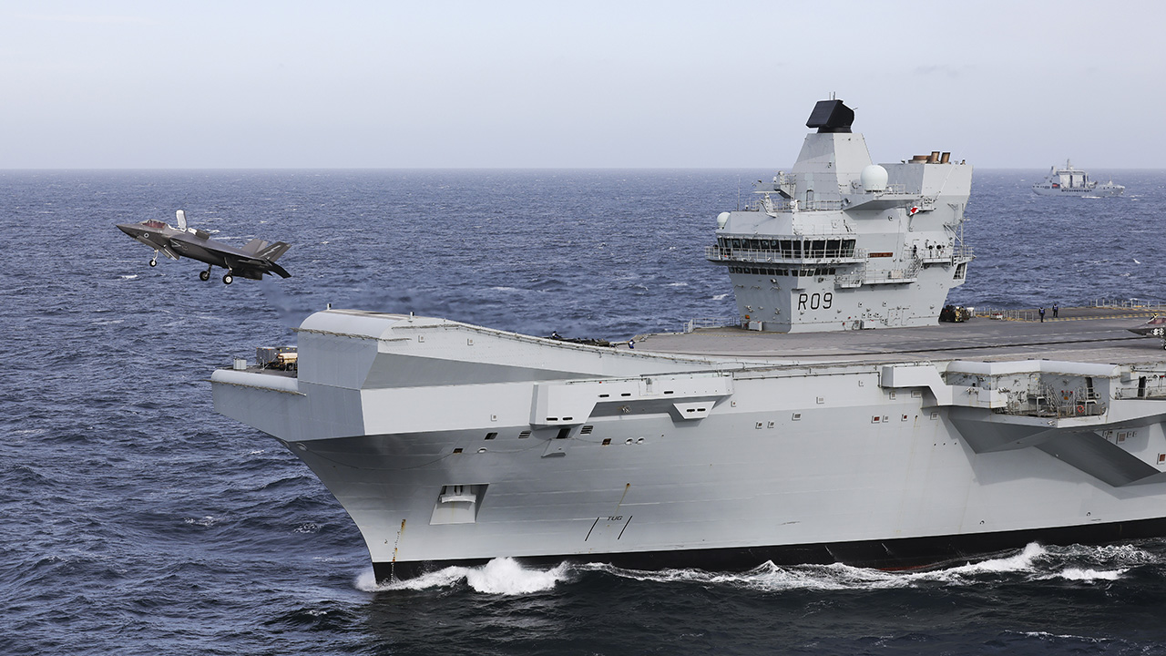 HMS Prince of Wales Planned to Sail This Weekend for Exercise Strike Warrior with 809 Naval Air Squadron F-35Bs