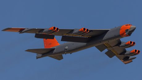 A U.S. B-52H Bomber Has Received An Incredible Throwback Color Scheme