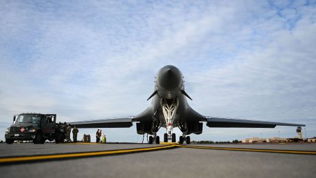 Grand Forks AFB Conducts the First Hot Pit Refuel of a B-1B Lancer in 30 Years as Relocation Looms