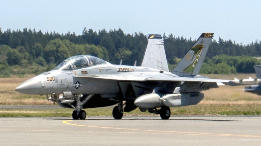 EA-18G Growler crash