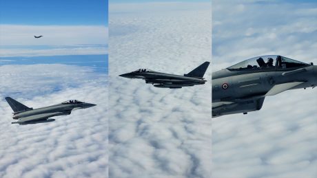 Photos Of Italian Eurofighters Taken By Russian Pilots In The Baltics Spark Sensationalist Reactions