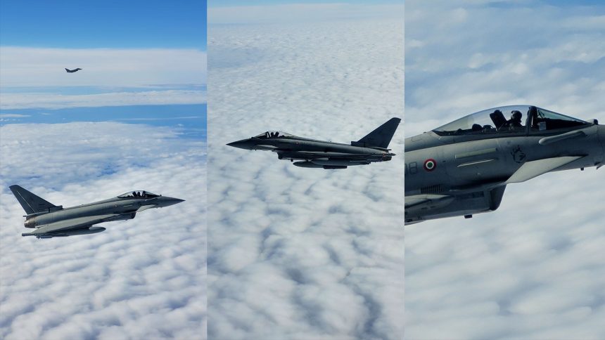 Russian Italian Eurofighters