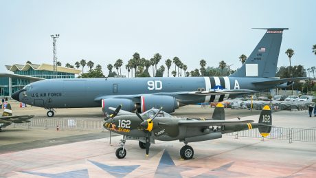 Nebraska Air National Guard Honors WWII P-38 Pilot with Special Heritage KC-135 Stratotanker