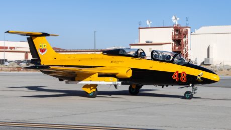 Two Highly Modified L-29 Jets Deploy to Edwards AFB To Support United States Air Force Test Pilot School’s Activities