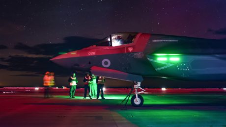 Royal Navy Releases Stunning Photos of HMS Prince of Wales and F-35Bs As Exercise Strike Warrior 24 Kicks Off