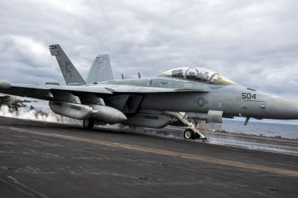 EA-18G crash