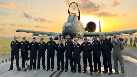 A-10C Demonstration Team Flies Final Show