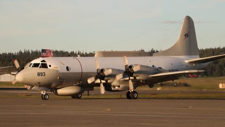 After 60 Years, EP-3E Aries II Spy Plane Carries Out Final Mission In 5th Fleet Area Of Operations