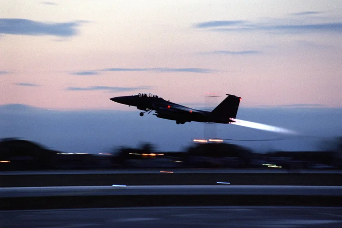 F-15E Strike Eagle of the USAF