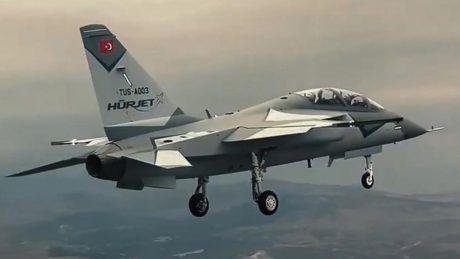 Second Prototype of Turkey’s Hürjet Flies in New Colors for the First Time