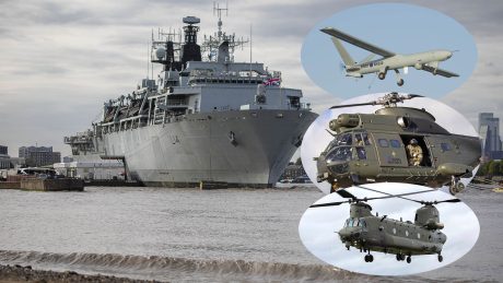 UK Announces Retirement of Watchkeeper UAV, 14 Chinooks, 17 Pumas and 3 Royal Navy Ships