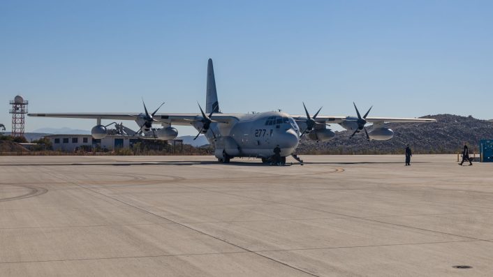 USMC KC-130J circumnavigation