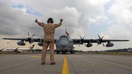 KC-130J circumnavigation