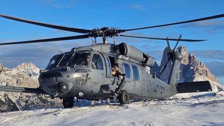 U.S. Air Force Flies Final Active Duty HH-60G Mission at Aviano Air Base as First HH-60W Arrives