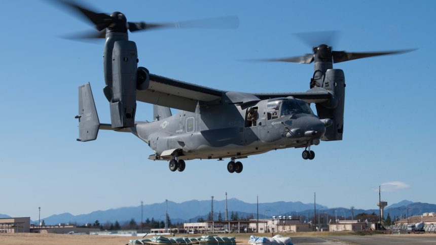 Osprey grounded again