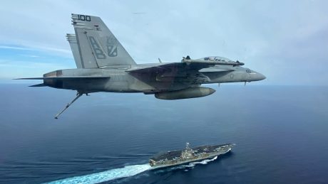 U.S. Super Hornet Shot Down in Friendly Fire Over Red Sea